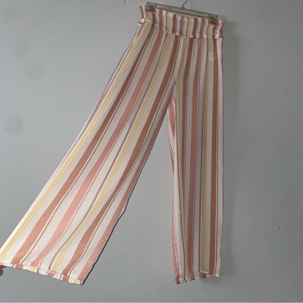 Almost famous 2 piece set stripe pattern